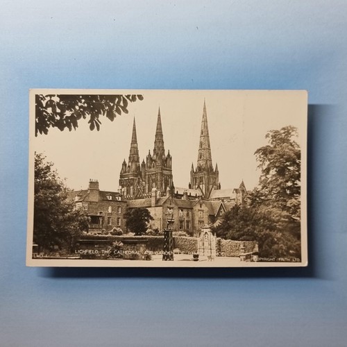 Lichfield postcard c1920 - postcard,