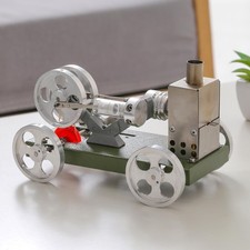 Stirling engine car miniature