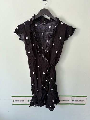 Motel women black - women's, polka