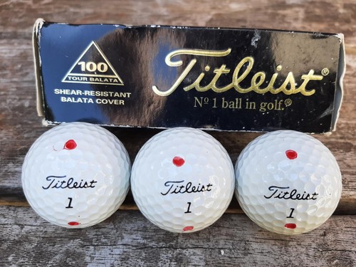 Titleist tour balata - 3, x