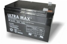 3 X ULTRA MAX 12V 12AH (14AH 15AH same dimensions) Rechargeable Battery POWABYKE