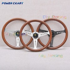 14inch Vintage Wooden Steering