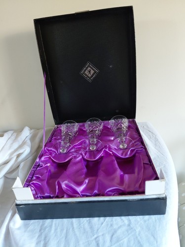 Edinburgh crystal wine glasses - crystal,