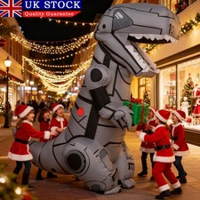Christmas Adult/Kids T-REX Dinosaur Inflatable Costume Suit Blowup Outfit Party