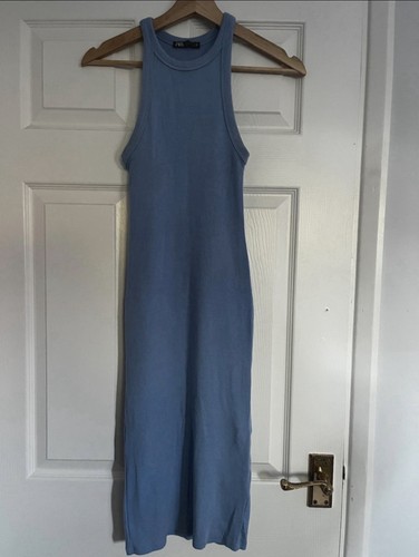 Zara bodycon blue midi - , dress