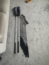 Pinseeker golf club set, 8-SW,driver ,3 woods RH steel shafted 