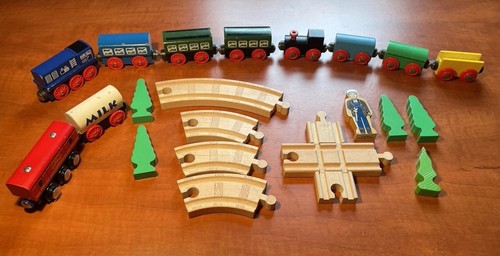 Vintage 2000s wooden mixed - vintage,