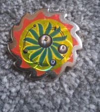 Vintage 1990s metal Pogs