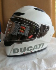 White Suomi Ducati  Helmet