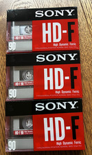 3 X SONY CASSETTE TAPES HD-F90
