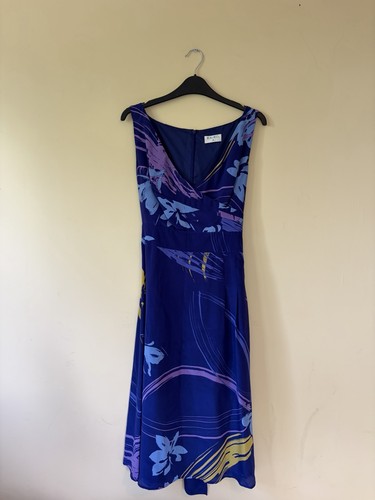 Kaliko purple floral silk - purple,