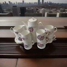 Mayfair Bone China British Vintage Tea Coffee Set Retro Home Living Country