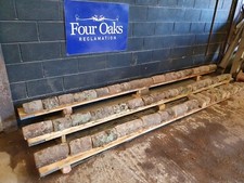 Reclaimed Sandstone half round