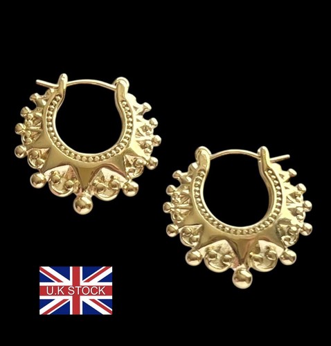 Creole gypsy hoop earrings - gypsy,