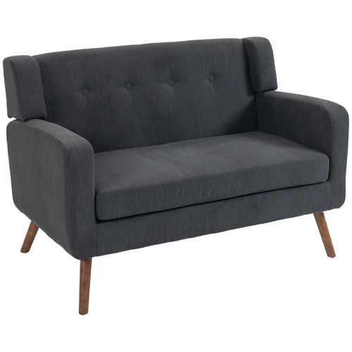 Seater sofa 118 corduroy - 2, cm