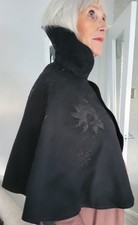 Victorian Beaded Short Cape