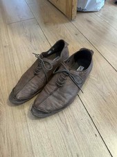 Brown Leather Shoes Men's Antonio Tesoro Size UK10 EU44 US10