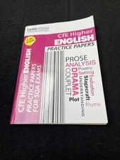 Leckie Leckie SQA Higher English Practice Papers CfE study book