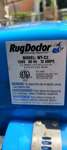 Rugdoctor wide track - wide,