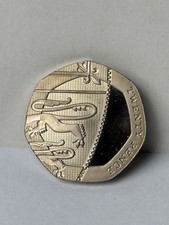 2016 Proof Shield 20p Coin