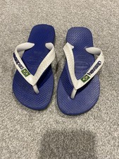 Havaianas Kids Flip Flops Few Letters Detaching Doesn’t Affect Use Size 11 VGC
