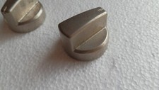 1 x Used Belling Hob SHU60SS Goldie/Silver Cooker Control Knob.