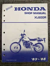 1983 -1985 HONDA XR600R