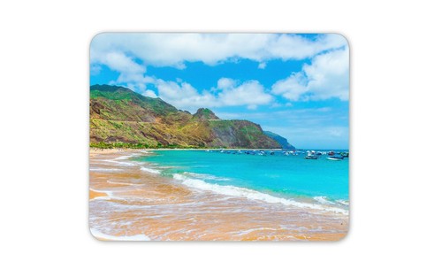 Tenerife beach mouse mat pad - tenerife,