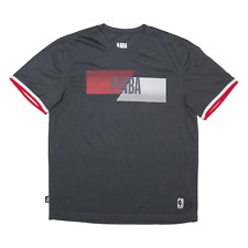 NBA Mens T-Shirt Grey L
