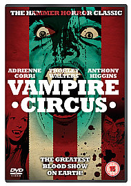 Vampire circus dvd - circus,