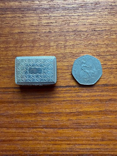 Antique silver vinaigrette - silver, by