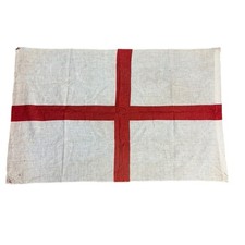 Possibly First World War Cotton St Georges Cross Printed England Flag