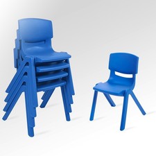 Stacking Children Chair classroom Plastic Kids Stackable chairs 90 KG 10 YEARS