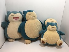 Pokémon Snorlax Plush Toys Set of 4 Banpresto Kabigon