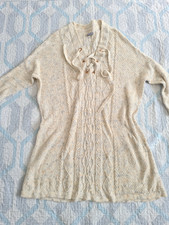 Aerie beige cream neck - beige,