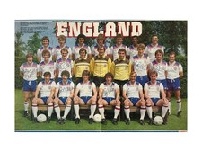 England 1982 World Cup Team