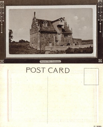 Vintage postcard bourne - vintage,