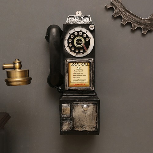 Wall mounted phone model - phone,