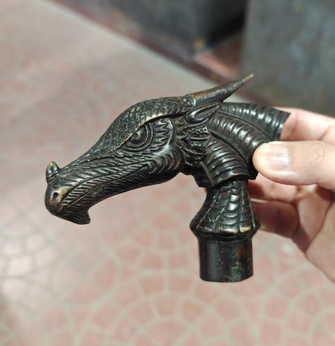 Old bronze hand - old,