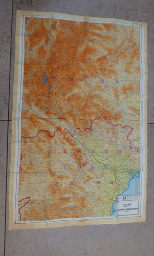 Wwii 1944 escape map - wwii,