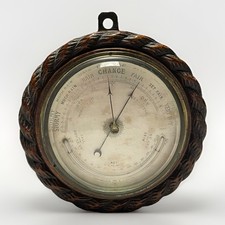 Antique Oak Aneroid Wall