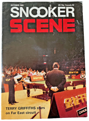 Snooker scene magazine - snooker, 1985