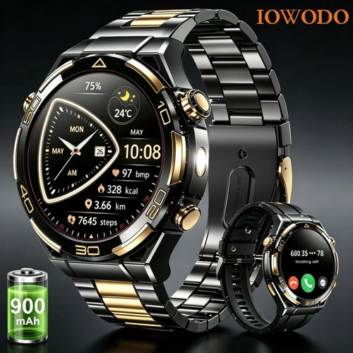 Tactical smart watch men - smart,