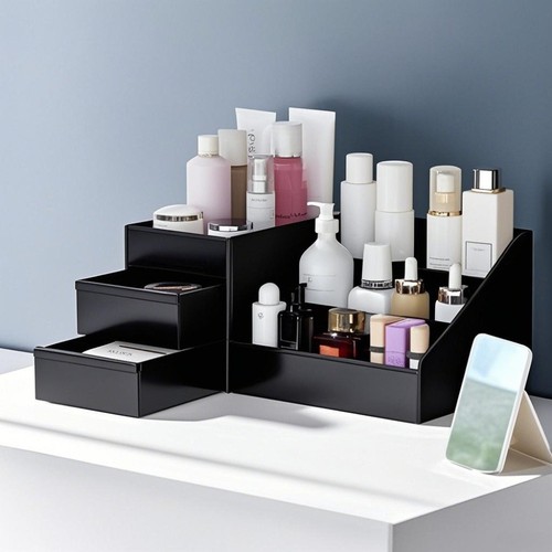 Dressing table makeup storage - table,