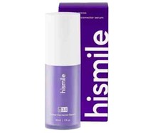 Hi smile v34 Colour Corrector Serum 30ml Teeth Whitening Gel Purple Toothpaste