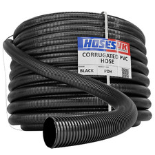Black flexible ducting - black,