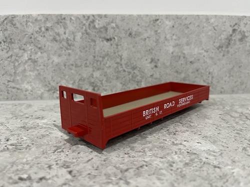 Corgi red dropside flatbed - dropside,