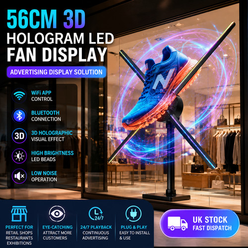 56cm hologram fan - hologram,
