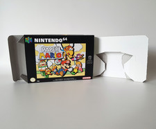 Paper Mario UKV PAL N64 Nintendo 64 Empty Handmade Replacement Box & Tray