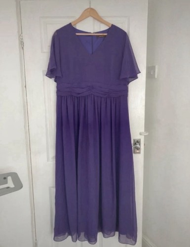 Savoir purple short - purple, sleeved